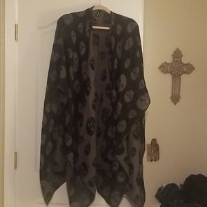 Torrid Skull Poncho